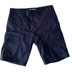 Backcountry Mens Casual Chino Shorts Dark Blue Size 30